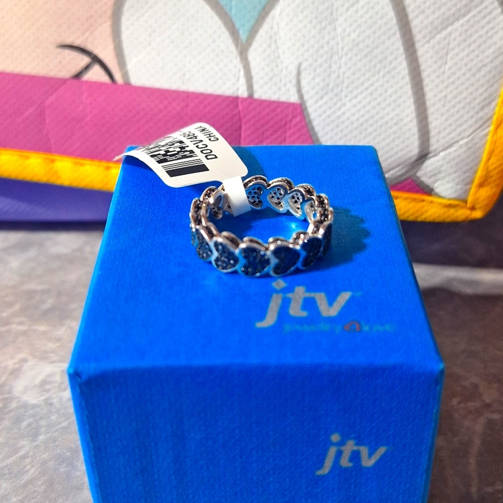 Woman's heart ring size 8